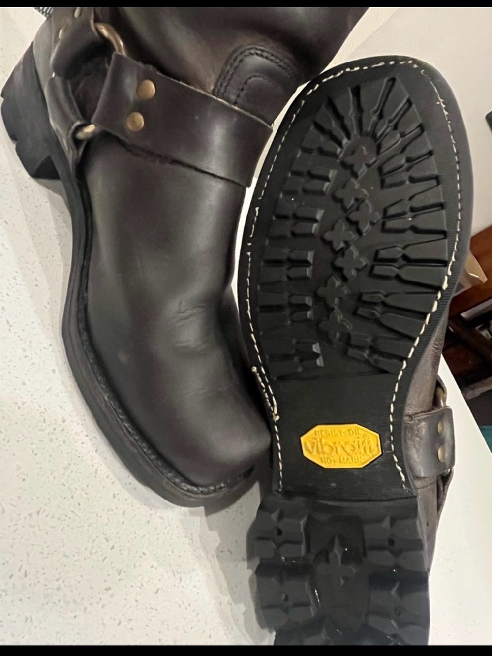 Frye Harness Boots W10 - boots say M 8.5 - Picture 3 of 6